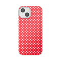 Cherry Red Polka Dot — iPhone 15 MagSafe Case - US 26388