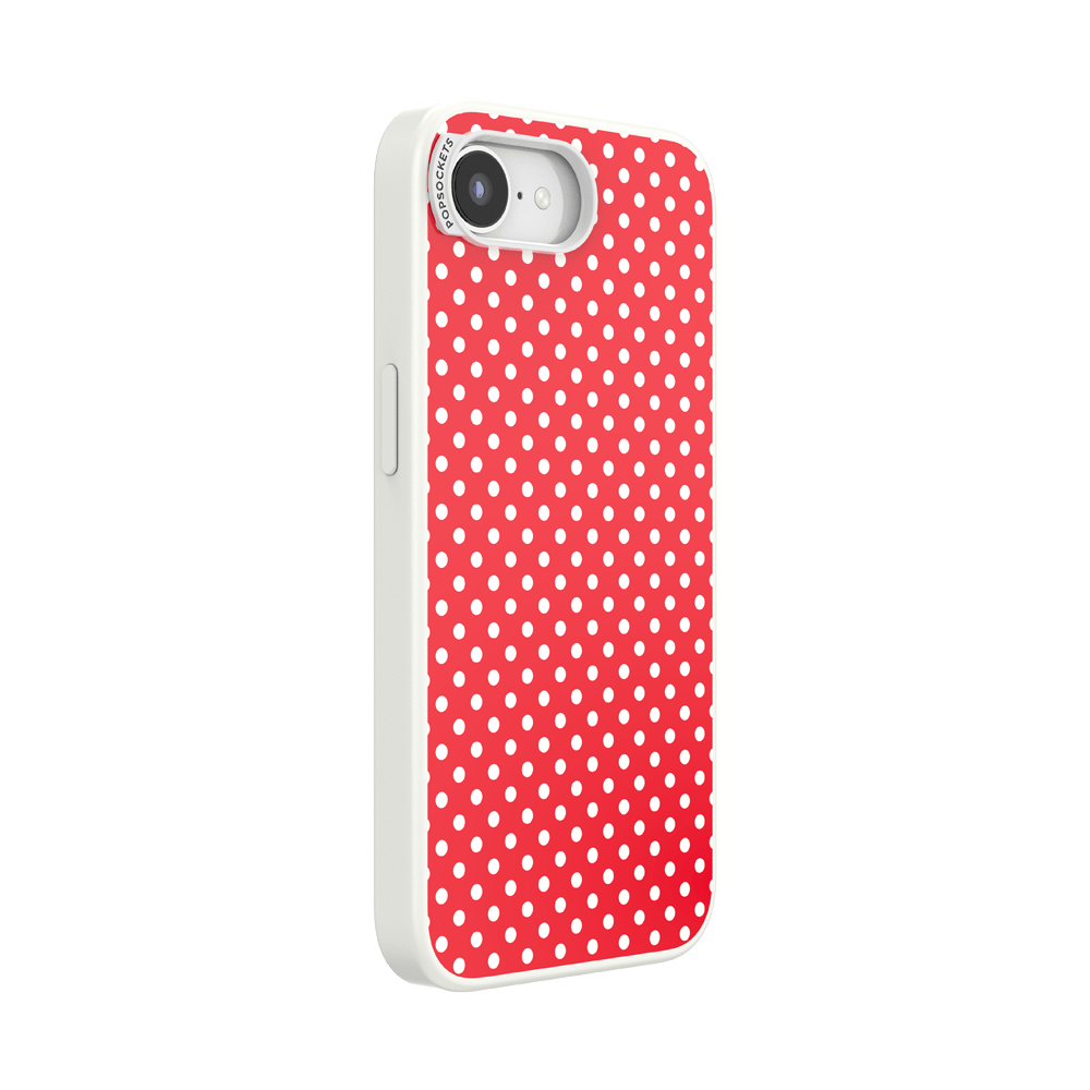 Cherry Red Polka Dot — iPhone 17e/16e MagSafe Case - US 91514