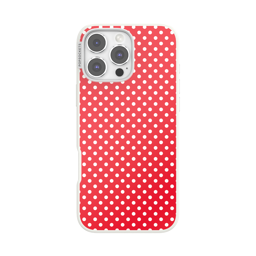 Cherry Red Polka Dot — iPhone 16 Pro Max MagSafe Case - US 57807