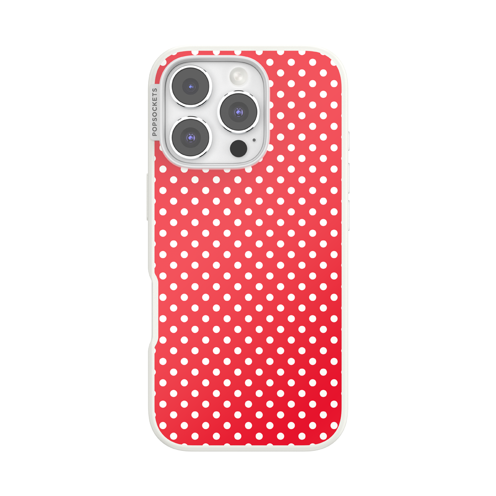 Cherry Red Polka Dot — iPhone 16 Pro MagSafe Case - US 16590