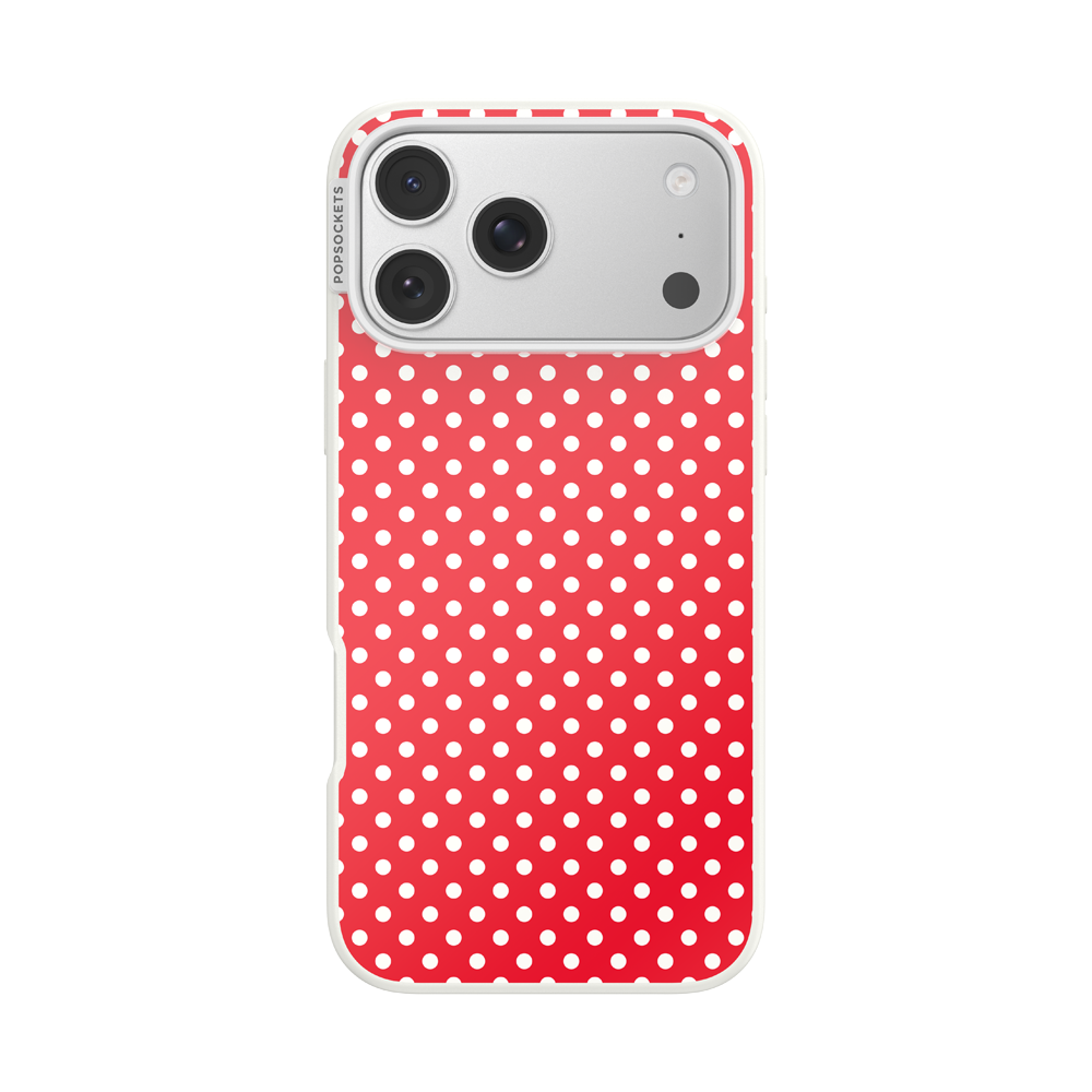 Cherry Red Polka Dot — iPhone 17 Pro Max MagSafe Case - US 53504