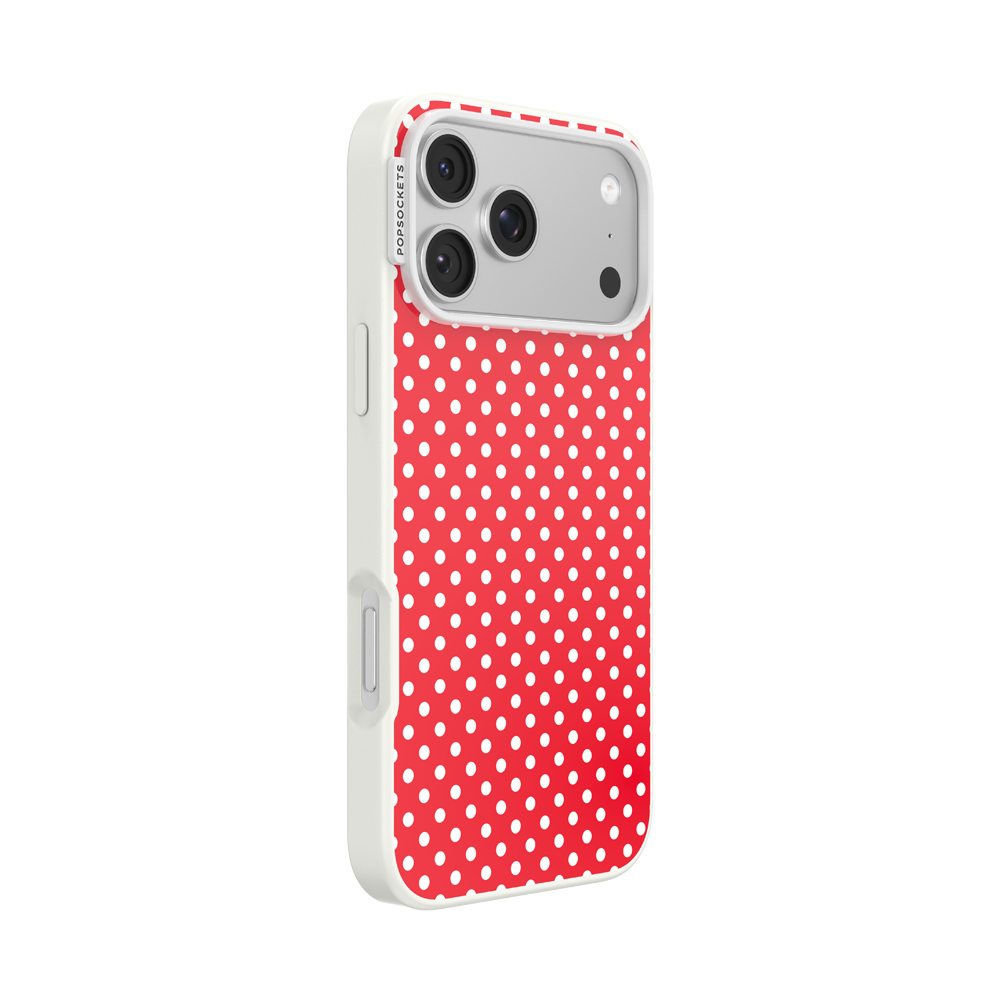 Cherry Red Polka Dot — iPhone 17 Pro Max MagSafe Case - US 53504