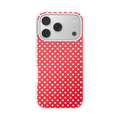 Cherry Red Polka Dot — iPhone 17 Pro MagSafe Case - US 00238