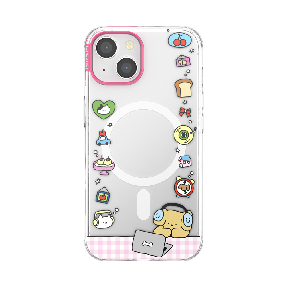 Dog Typing — iPhone 13  MagSafe Case - US 14461