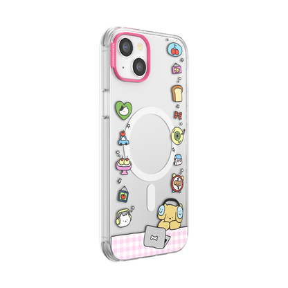 Dog Typing — iPhone 14 Plus MagSafe Case - US 19344