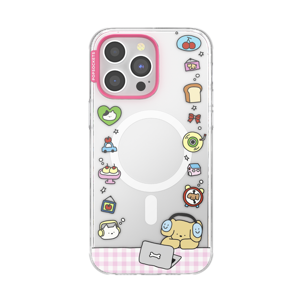 Dog Typing — iPhone 14 Pro Max MagSafe Case - US 34332