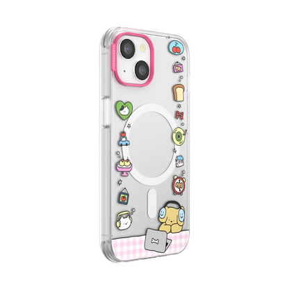 Dog Typing — iPhone 14 MagSafe Case - US 48103