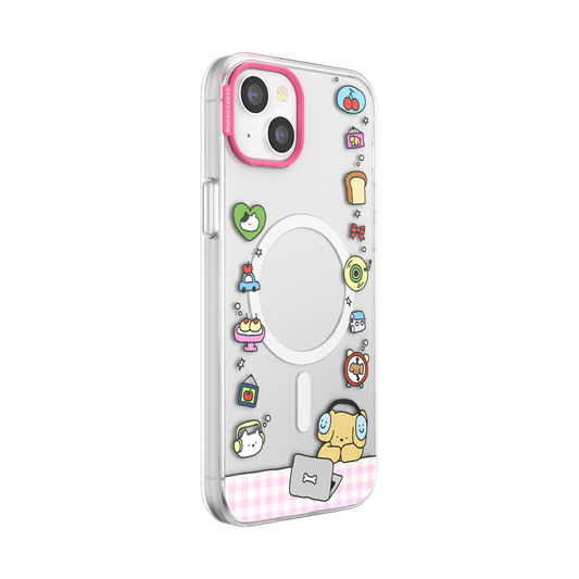 Dog Typing — iPhone 15 Plus MagSafe Case - US 08471