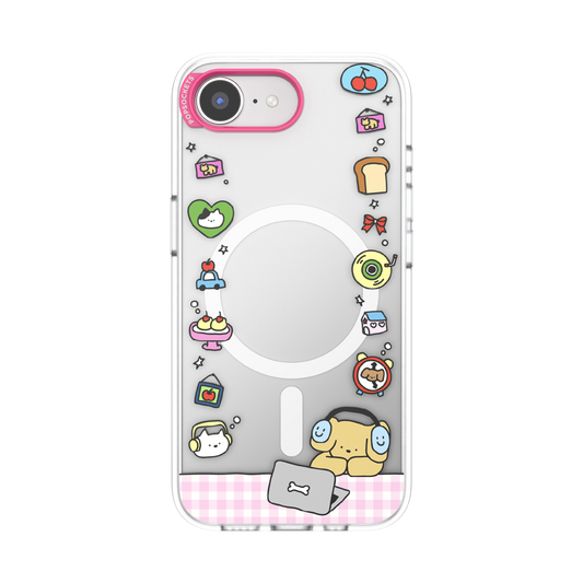 Dog Typing — iPhone 17e/16e MagSafe Case - US 48527