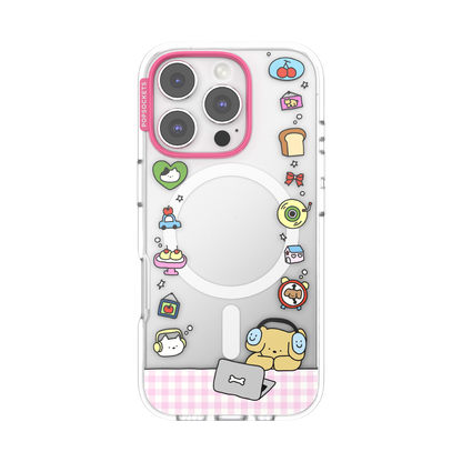 Dog Typing — iPhone 16 Pro MagSafe Case - US 32956