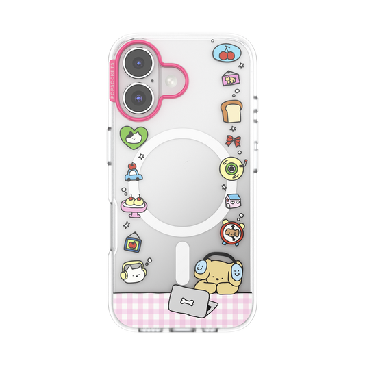 Dog Typing — iPhone 16 MagSafe Case - US 72145