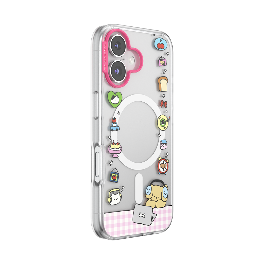 Dog Typing — iPhone 16 MagSafe Case - US 72145
