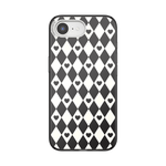 Harlequin Hearts Black  — iPhone 17e/16e MagSafe Case - US 31880