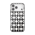 Harlequin Hearts Black — iPhone 17 Pro Max MagSafe Case - US 44568