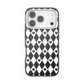 Harlequin Hearts Black — iPhone 17 Pro MagSafe Case - US 41413