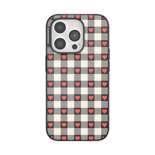Heartbreaker Gingham — iPhone 15 Pro MagSafe Case - US 82298