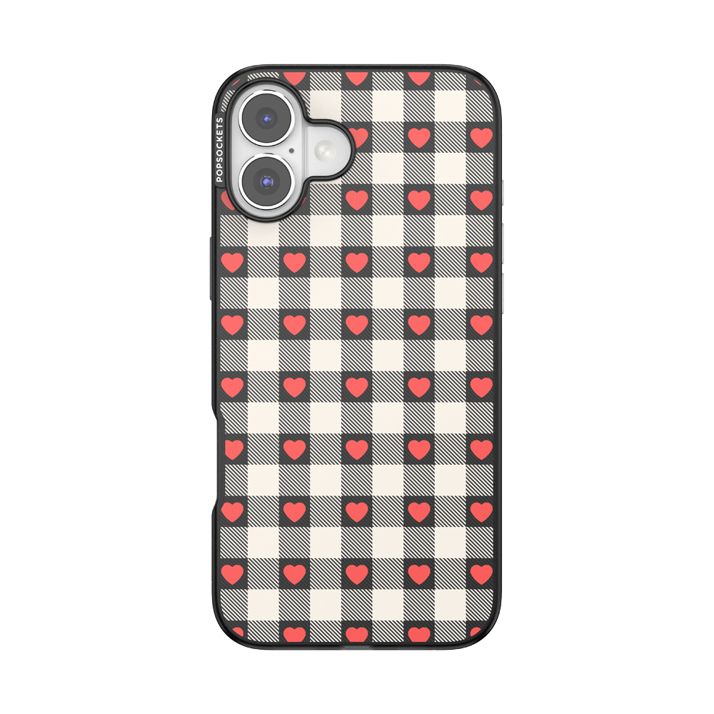 Heartbreaker Gingham — iPhone 16 Plus MagSafe Case - US 65518