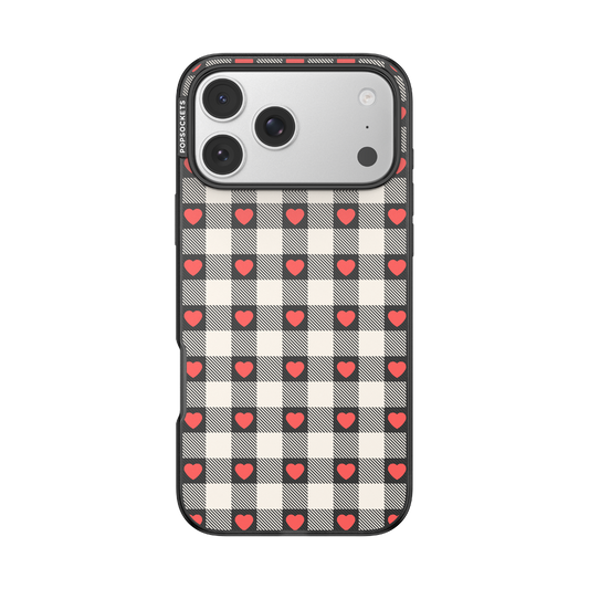 Heartbreaker Gingham — iPhone 17 Pro Max MagSafe Case - US 61300