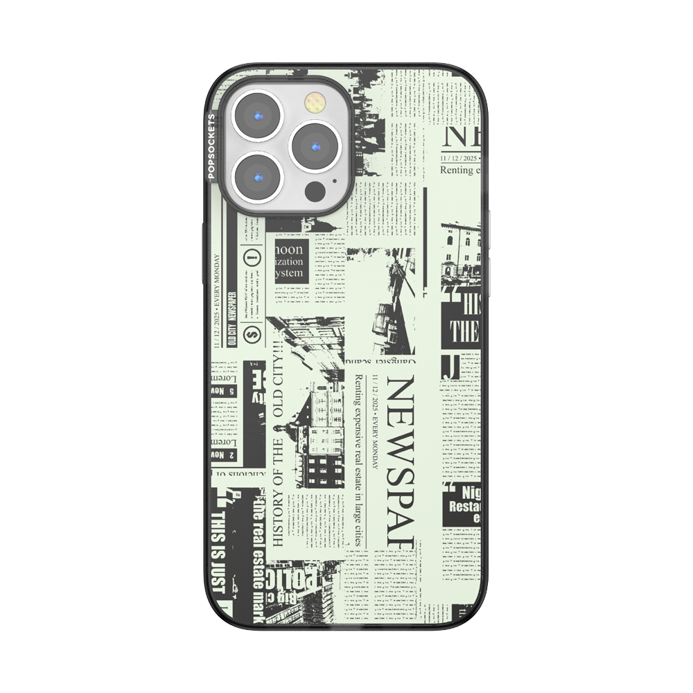 Hot off the Press Black — iPhone 13 Pro Max MagSafe Case - US 62364