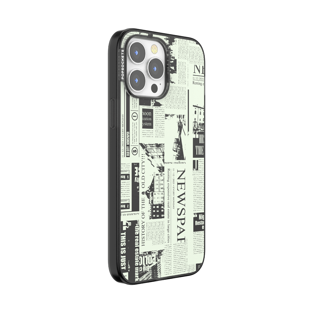Hot off the Press Black — iPhone 13 Pro Max MagSafe Case - US 62364