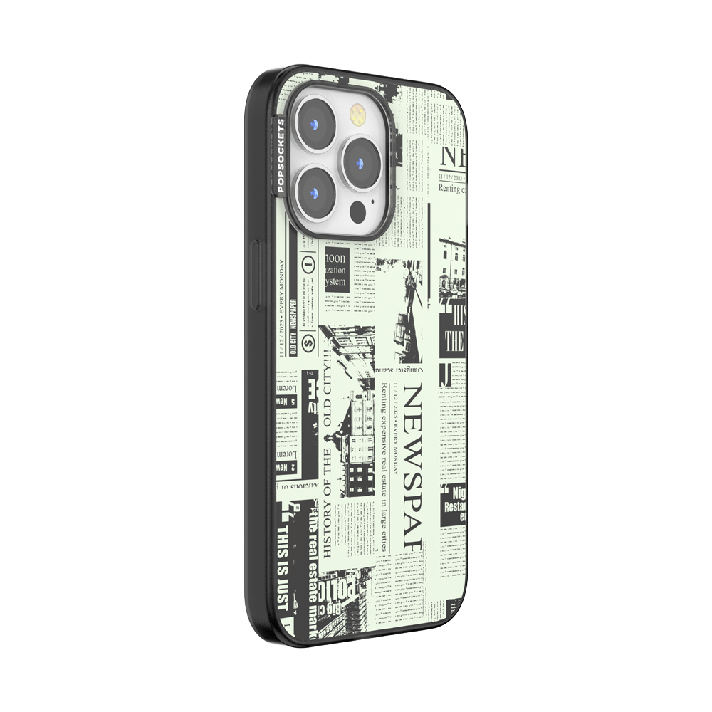 Hot off the Press Black — iPhone 13 Pro MagSafe Case - US 58068