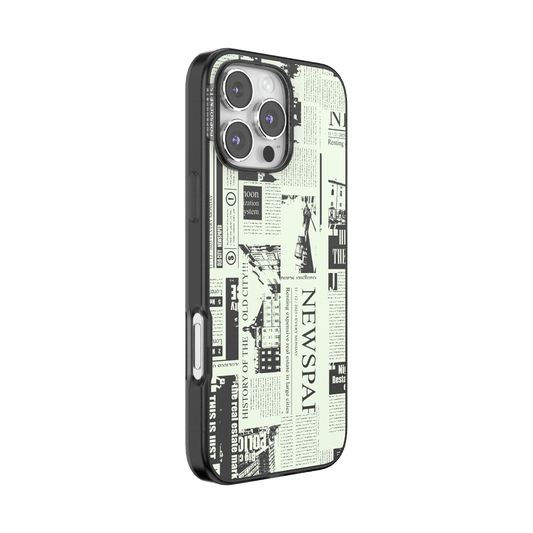 Hot off the Press Black — iPhone 16 Pro Max MagSafe Case - US 68074