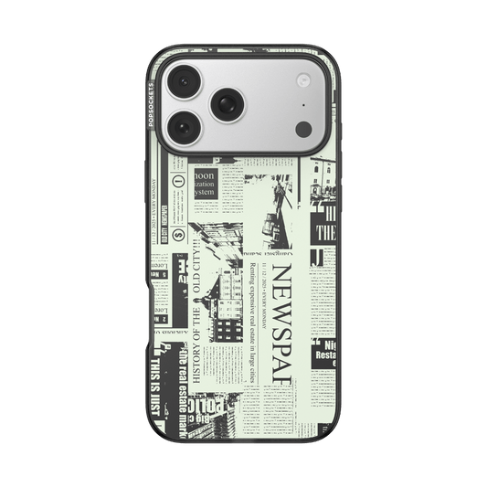 Hot off the Press Black — iPhone 17 Pro Max MagSafe Case - US 96111