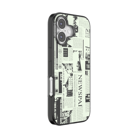Hot off the Press Black — iPhone 17 MagSafe Case - US 98360
