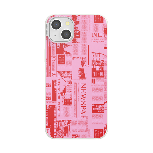 Hot off the Press Pink — iPhone 14 Plus MagSafe Case - US 82675