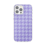 Lilac Houndstooth — iPhone 13 Pro Max MagSafe Case - US 65882