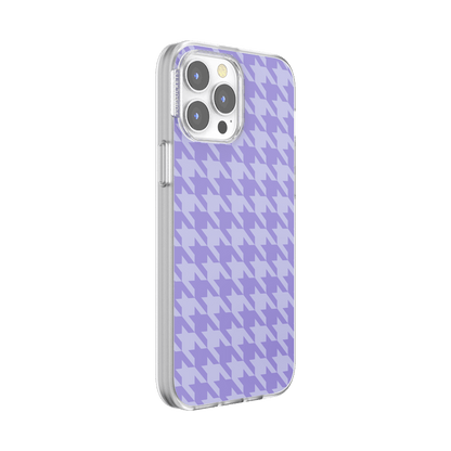 Lilac Houndstooth — iPhone 13 Pro Max MagSafe Case - US 65882