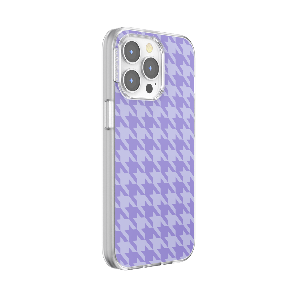 Lilac Houndstooth — iPhone 13 Pro MagSafe Case - US 36809
