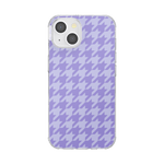 Lilac Houndstooth — iPhone 13 MagSafe Case - US 47737