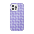 Lilac Houndstooth — iPhone 14 Pro Max MagSafe Case - US 85508