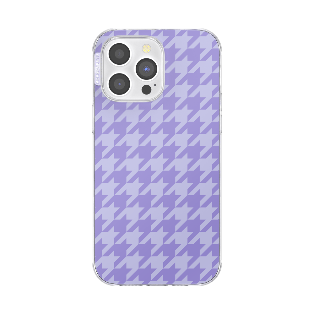 Lilac Houndstooth — iPhone 14 Pro Max MagSafe Case - US 85508