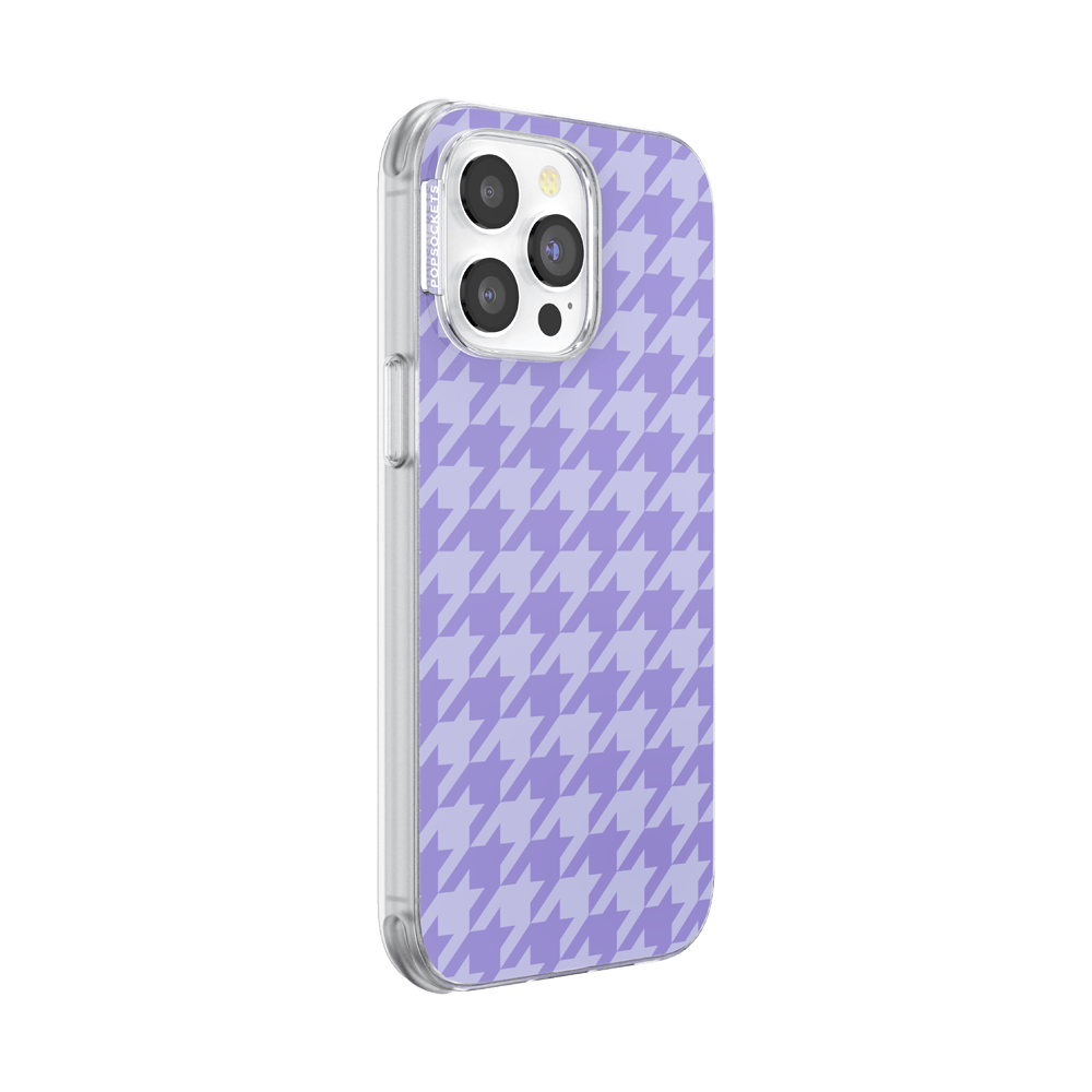 Lilac Houndstooth — iPhone 14 Pro Max MagSafe Case - US 85508