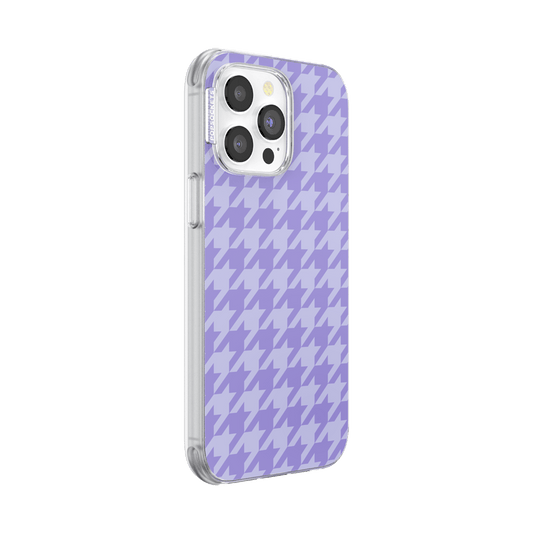 Lilac Houndstooth — iPhone 14 Pro Max MagSafe Case - US 85508