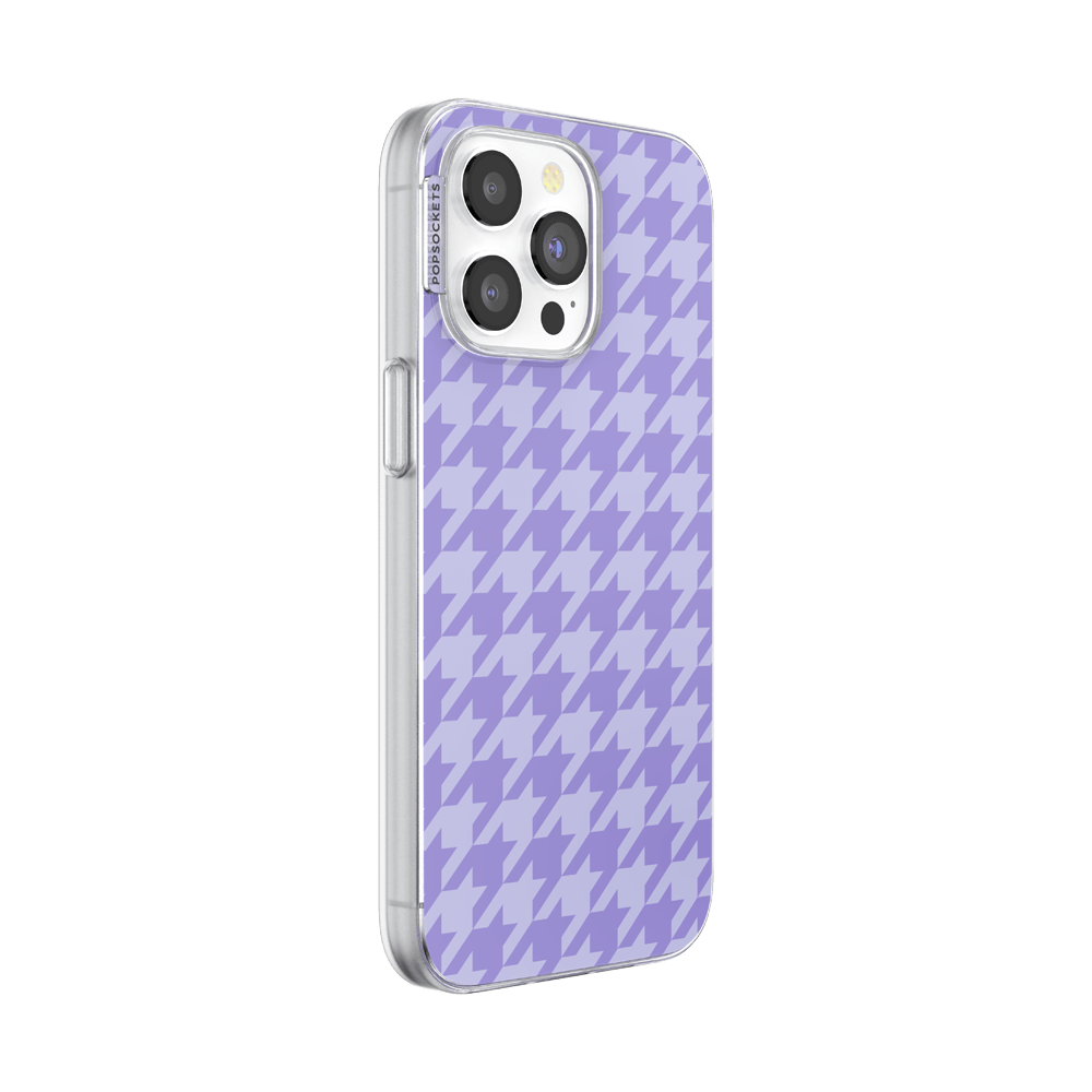 Lilac Houndstooth — iPhone 15 Pro Max MagSafe Case - US 85614