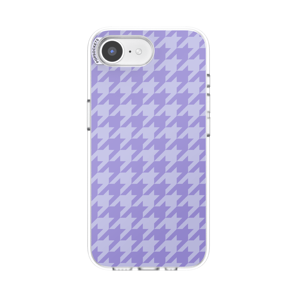 Lilac Houndstooth — iPhone 17e/16e MagSafe Case - US 92210