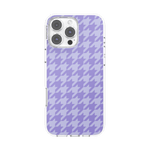 Lilac Houndstooth — iPhone 16 Pro Max MagSafe Case - US 14595