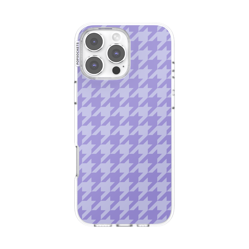 Lilac Houndstooth — iPhone 16 Pro Max MagSafe Case - US 14595
