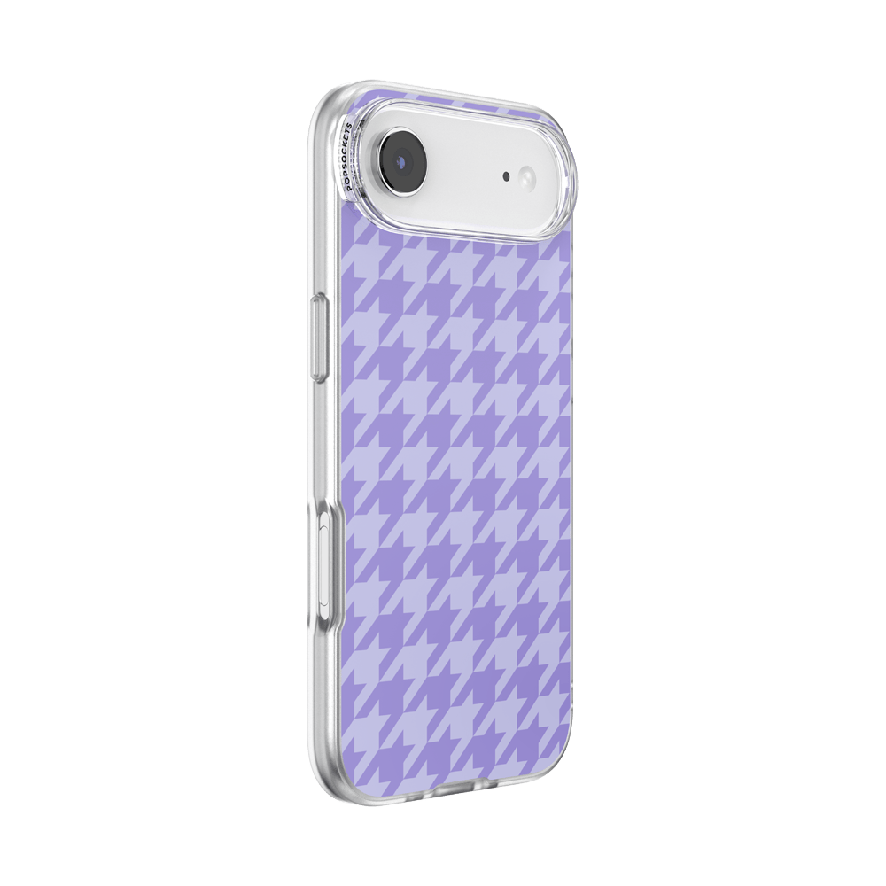 Lilac Houndstooth — iPhone Air MagSafe Case - US 97547