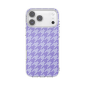 Lilac Houndstooth — iPhone 17 Pro Max MagSafe Case - US 14352