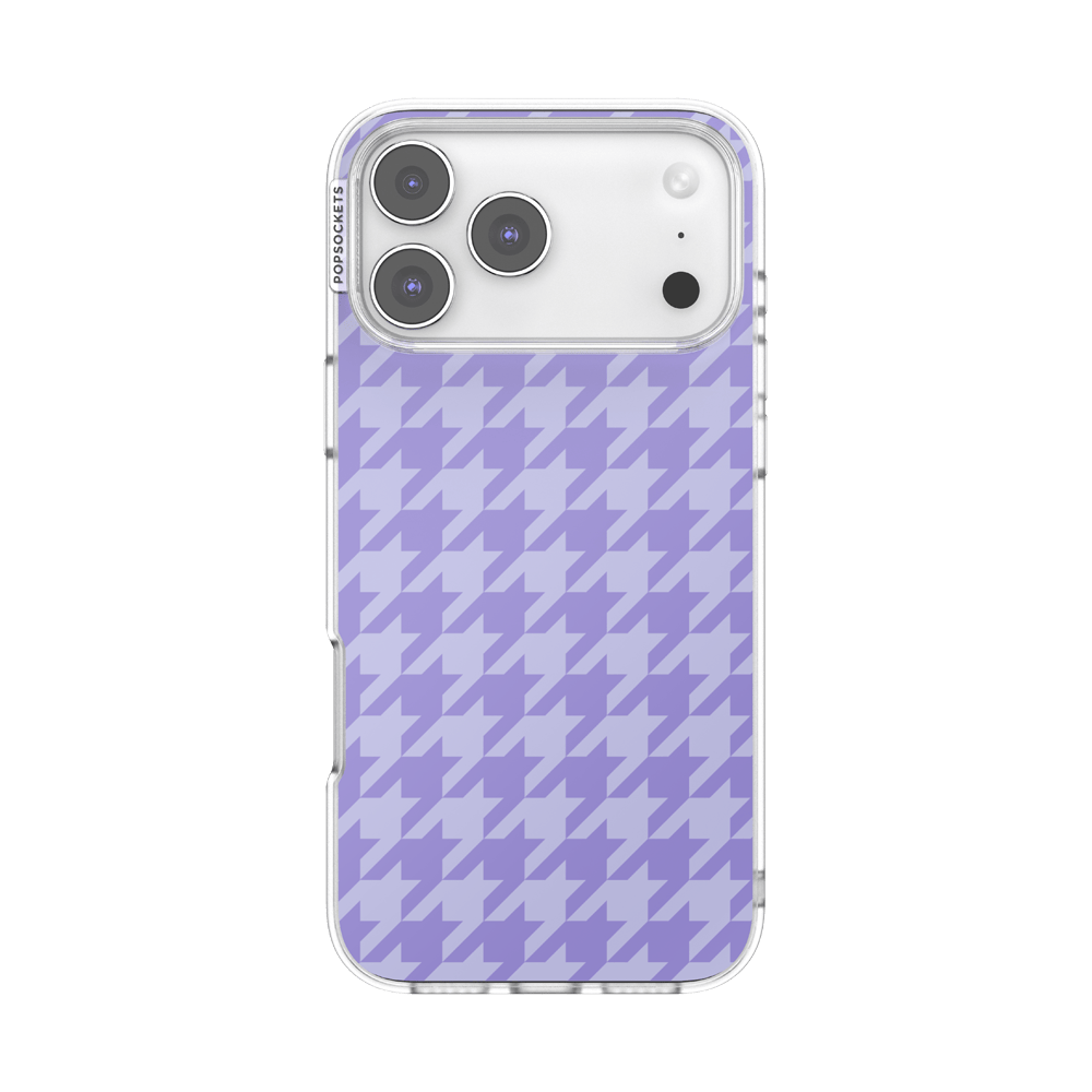 Lilac Houndstooth — iPhone 17 Pro Max MagSafe Case - US 53770