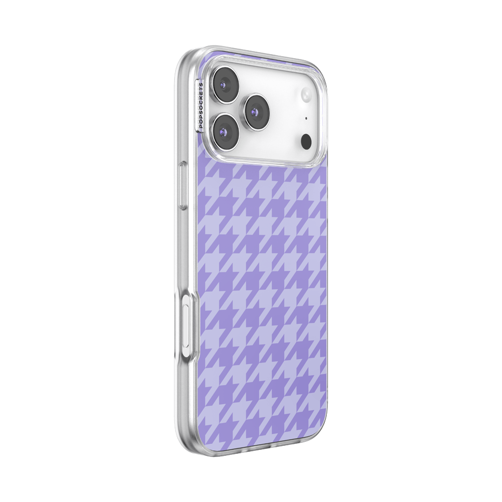 Lilac Houndstooth — iPhone 17 Pro Max MagSafe Case - US 53770