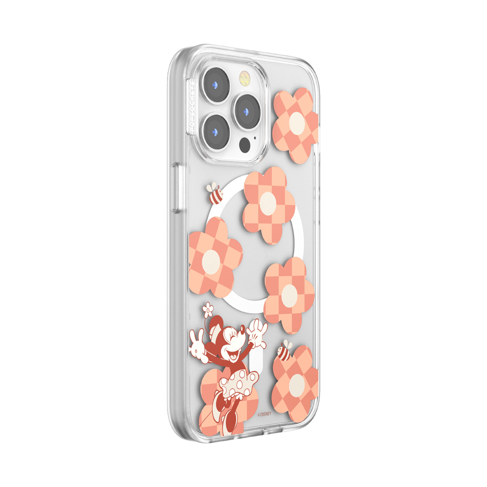 Minnie Checkered Flower  — iPhone 13 Pro MagSafe Case - US 42446
