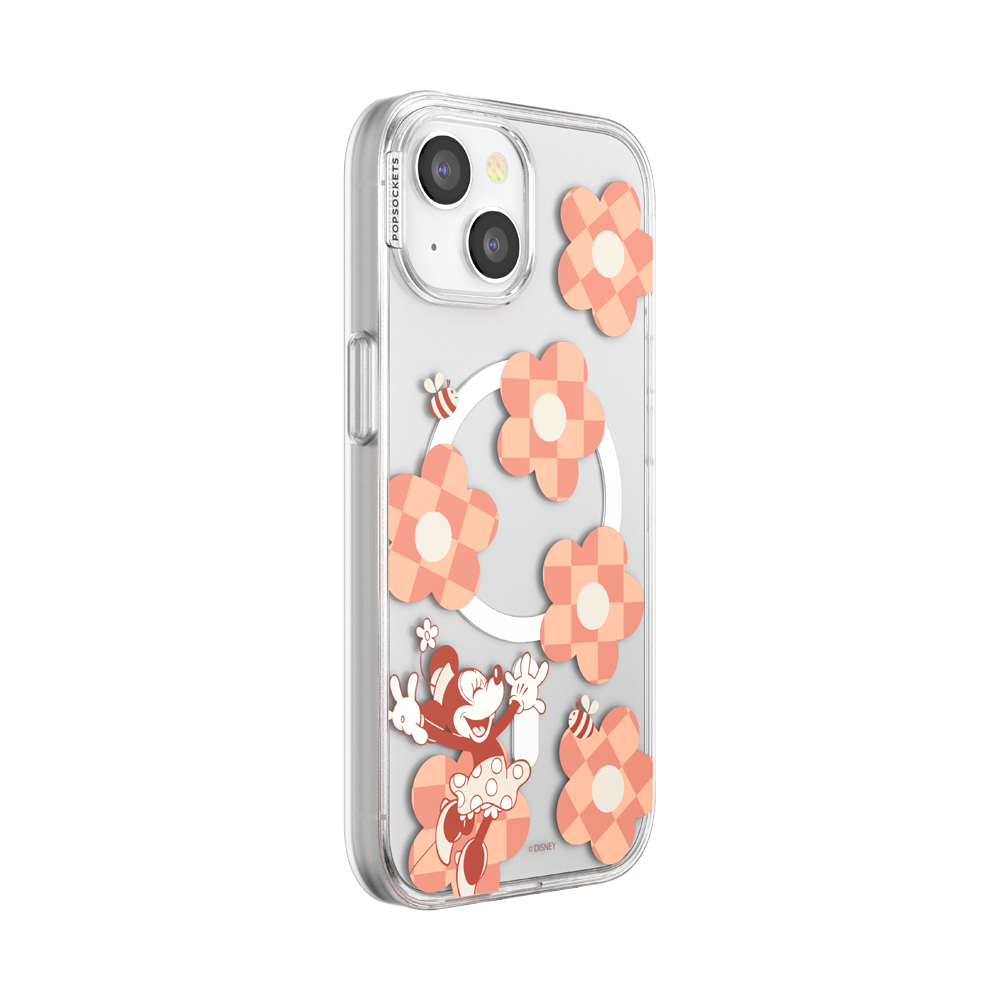 Minnie Checkered Flower  — iPhone 15 MagSafe Case - US 64797