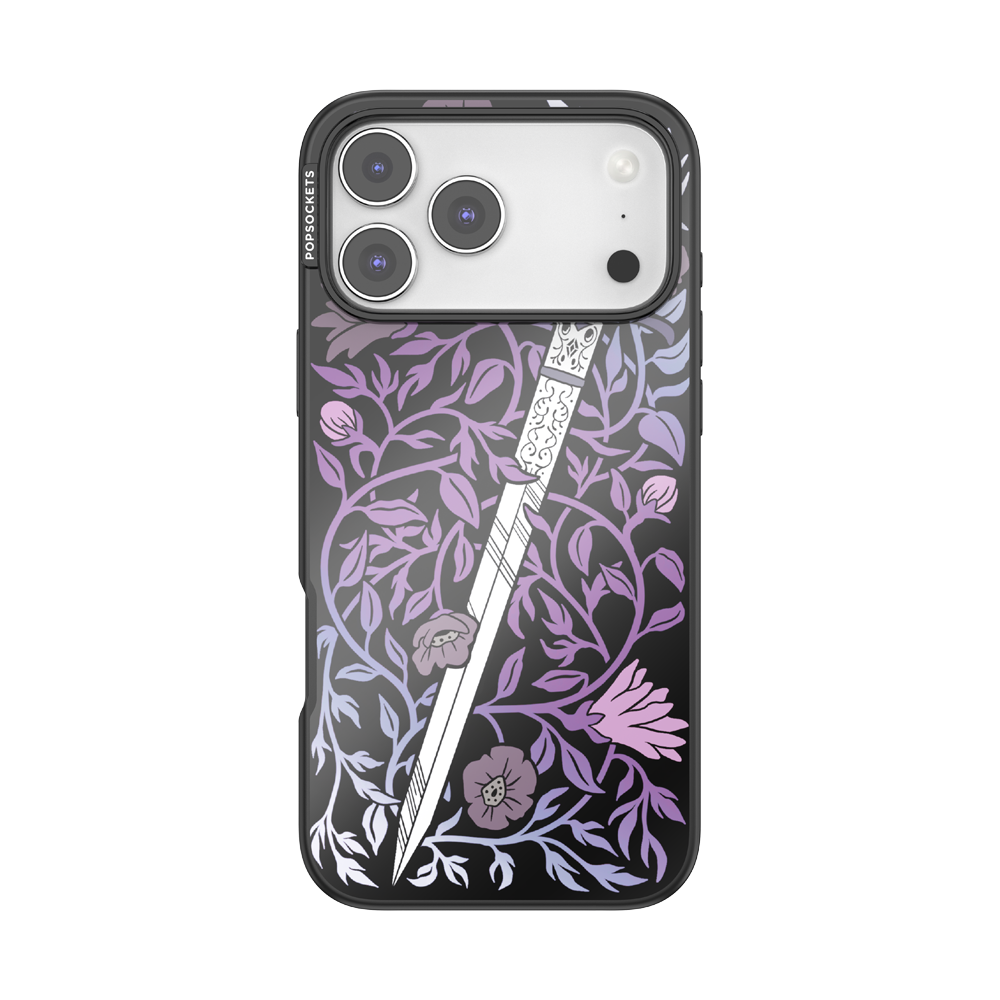 Mirror Thorny Blade Lavendar — iPhone 17 Pro Max MagSafe Case - US 19168