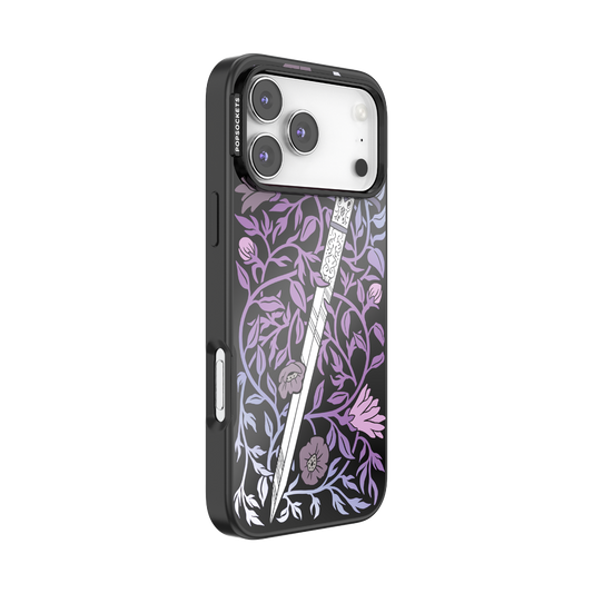 Mirror Thorny Blade Lavendar — iPhone 17 Pro Max MagSafe Case - US 67824