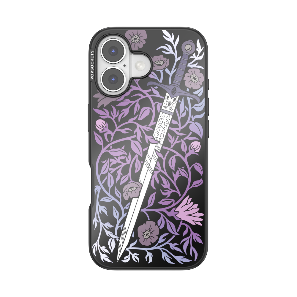 Mirror Thorny Blade Lavendar — iPhone 17 MagSafe Case - US 82906